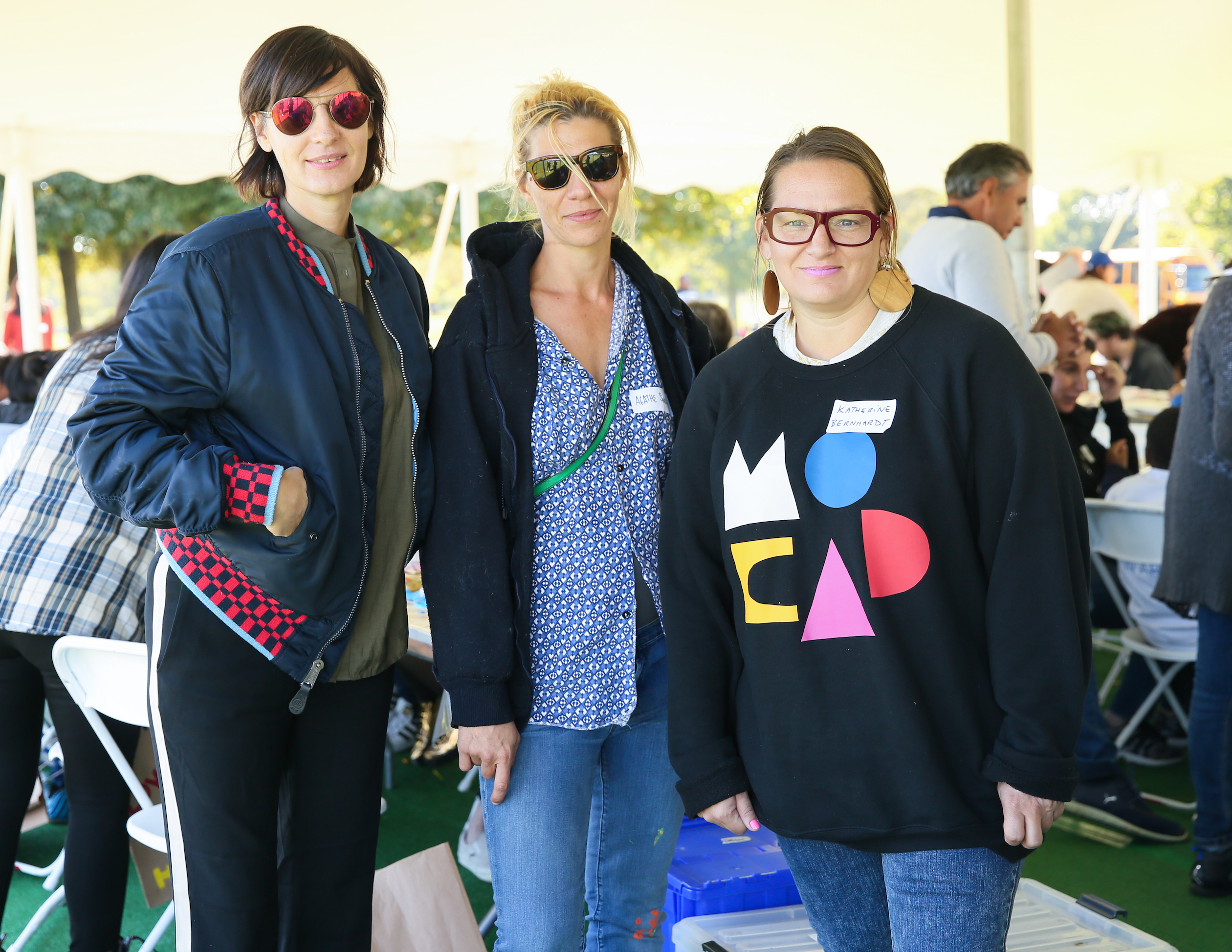 Sadie Laska, Agathe Snow, Katherine Bernhardt