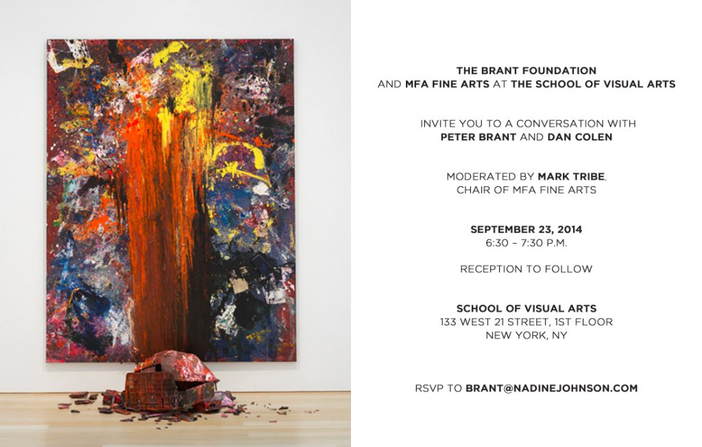 Peter Brant and Dan Colen in Conversation with Mark Tribe