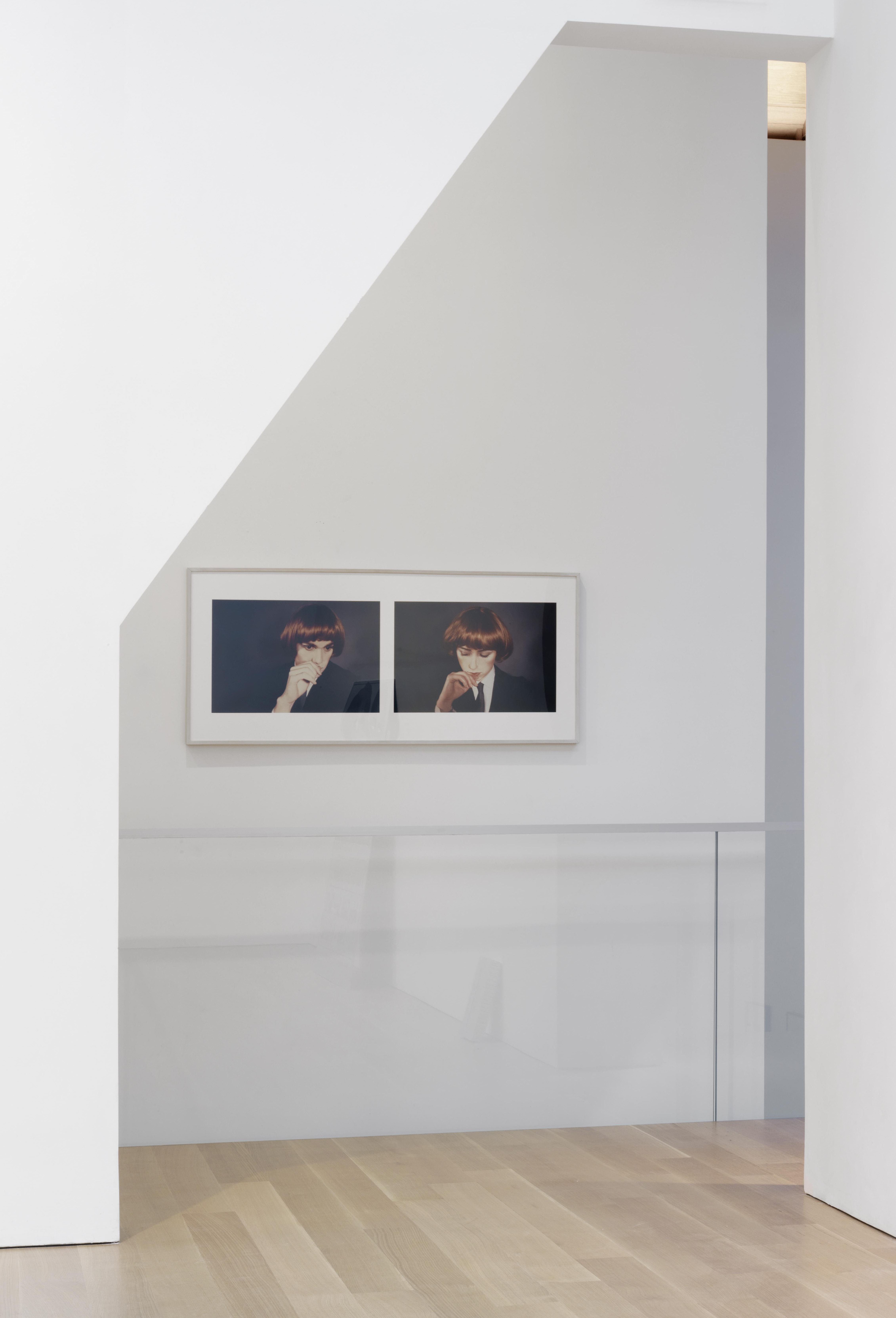 Installation view, Richard Prince, Untitled (Richard Prince and Cindy Sherman), 1980
