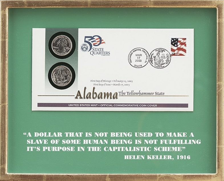 Helen Keller Coin (Capitalist Scheme), 2003