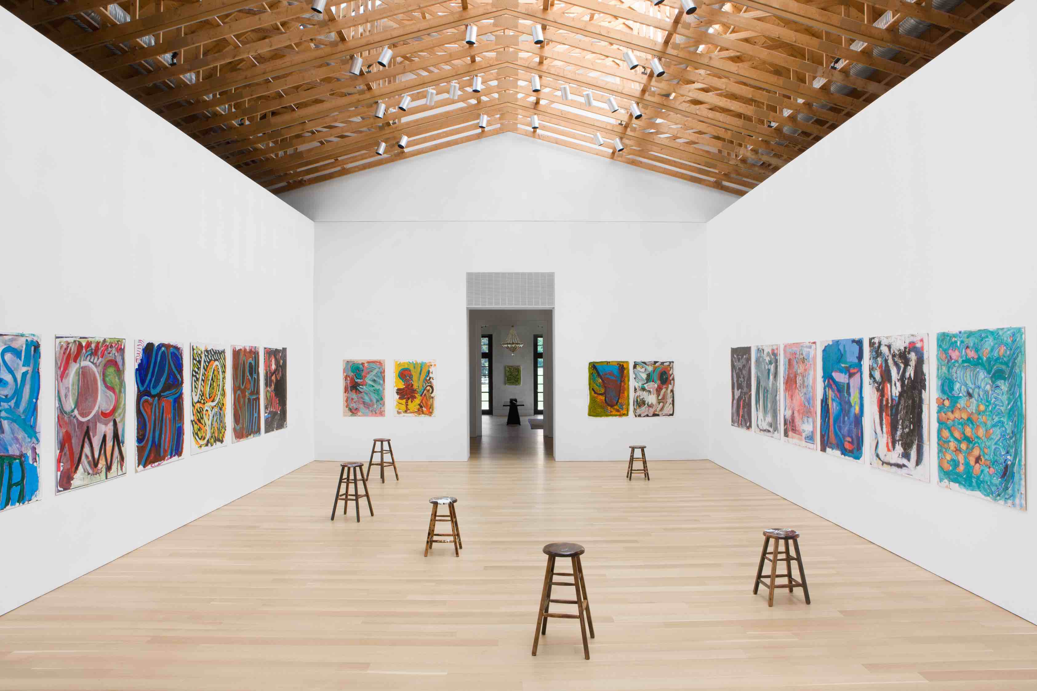 Josh Smith Invades the Brant Foundation