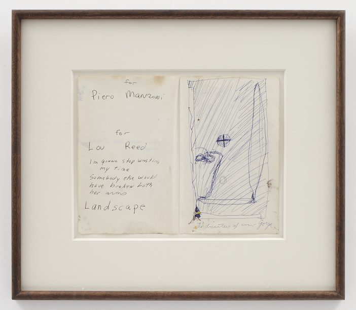 Untitled (For Lou Reed), 1978