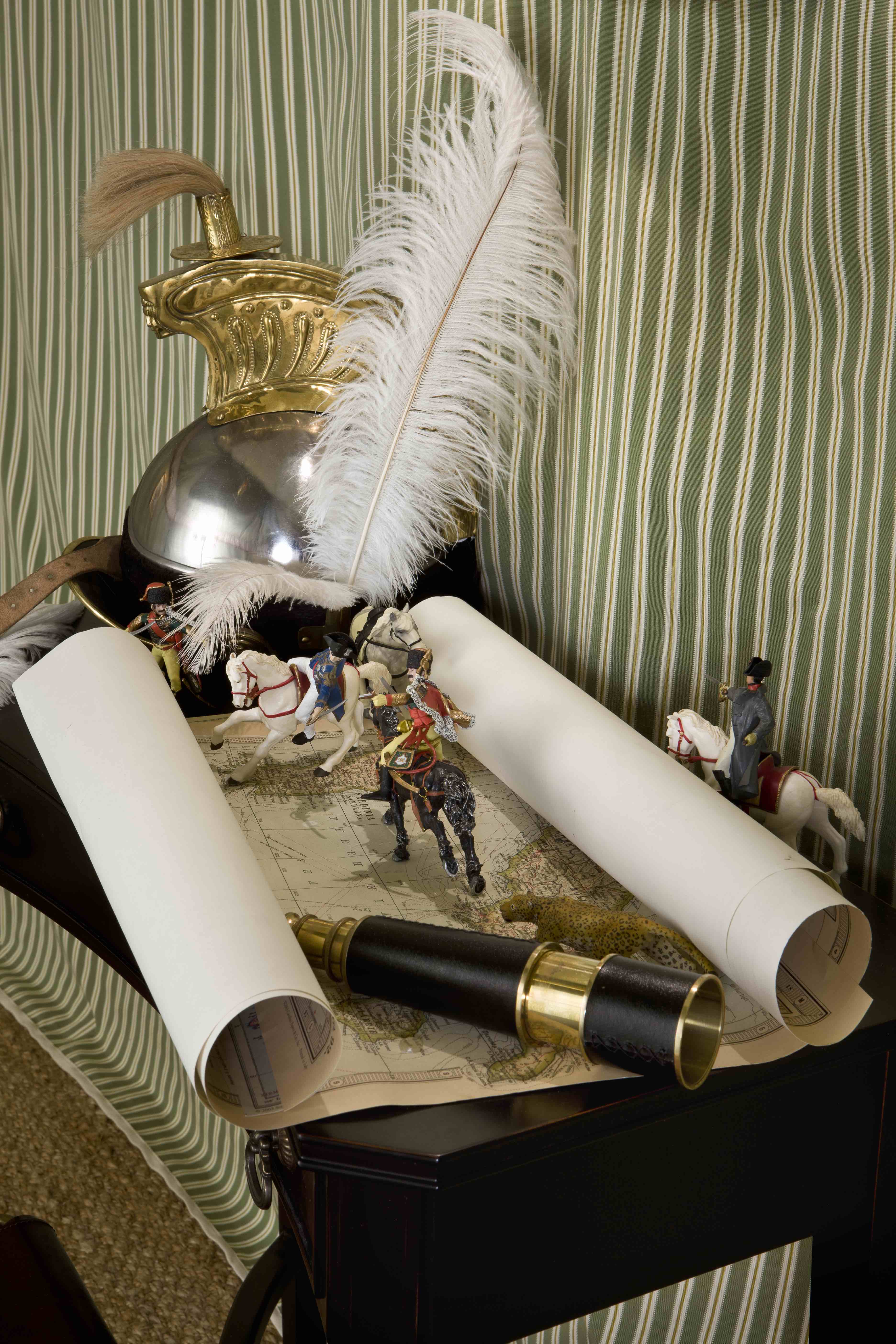 Installation view, the debonair general's fancy tent, 2012 (Detail)