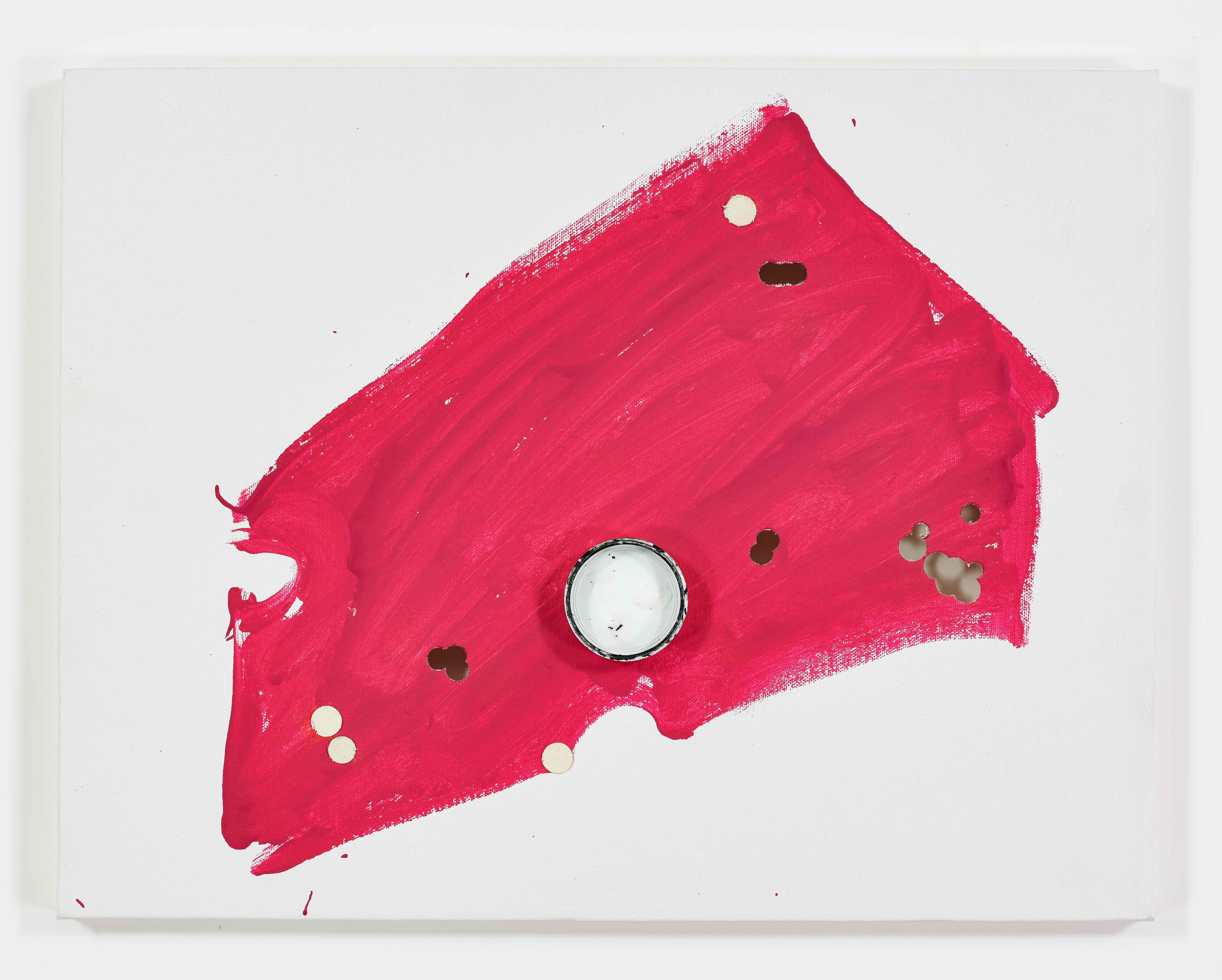 Pink Cheese Painting #3, 2012