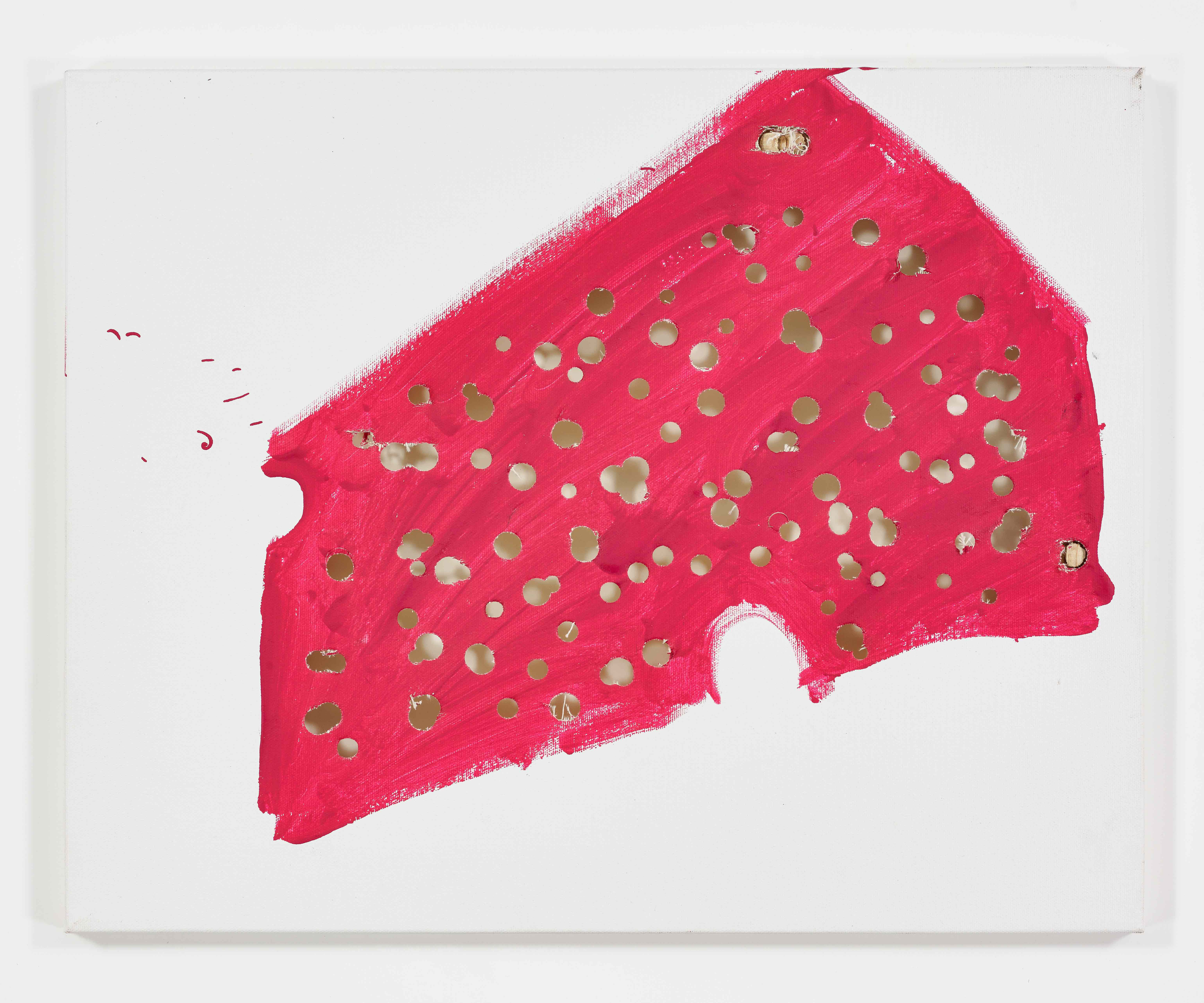 Pink Cheese Painting #4, 2012
