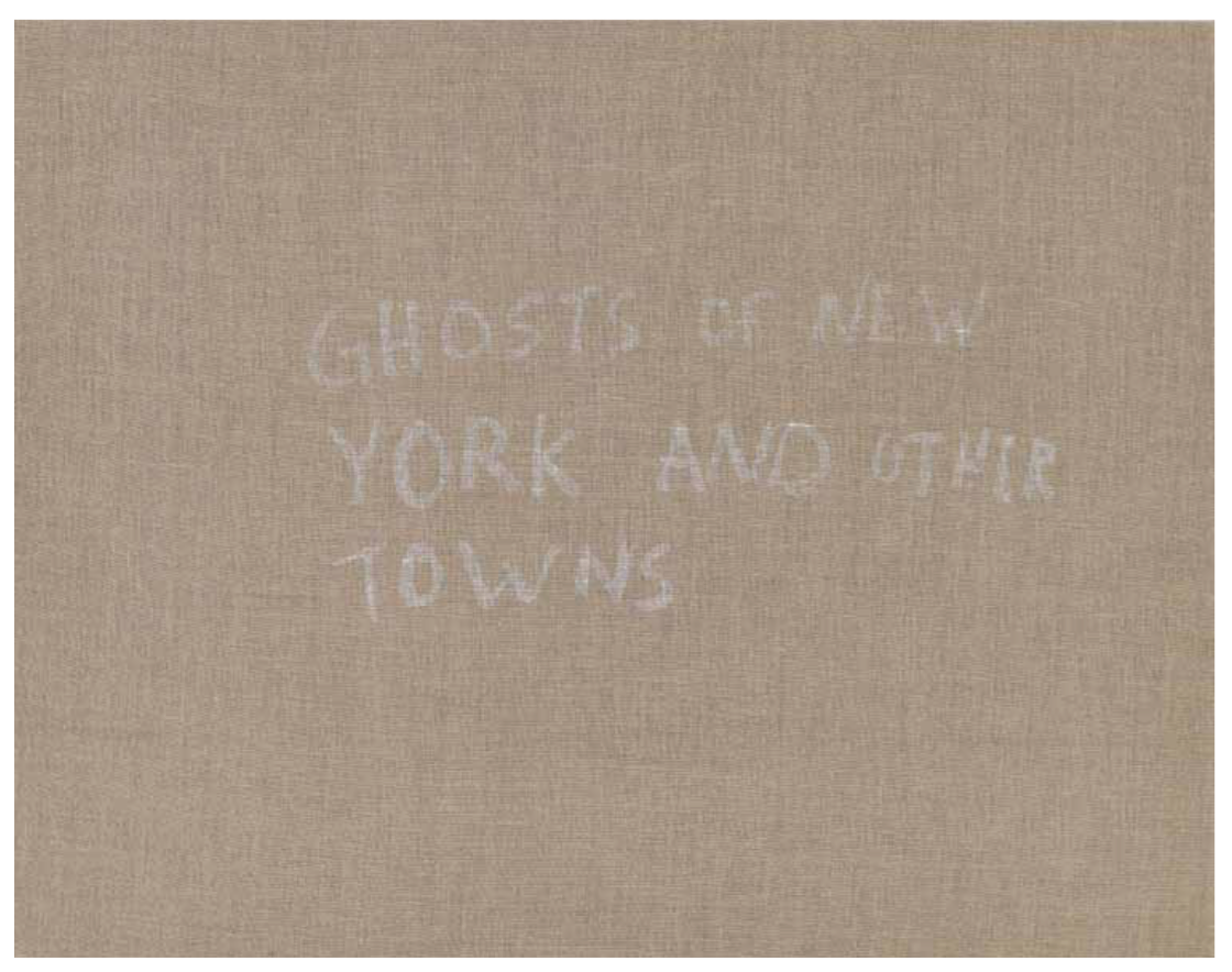 Detail from Ghosts of New York, 2012