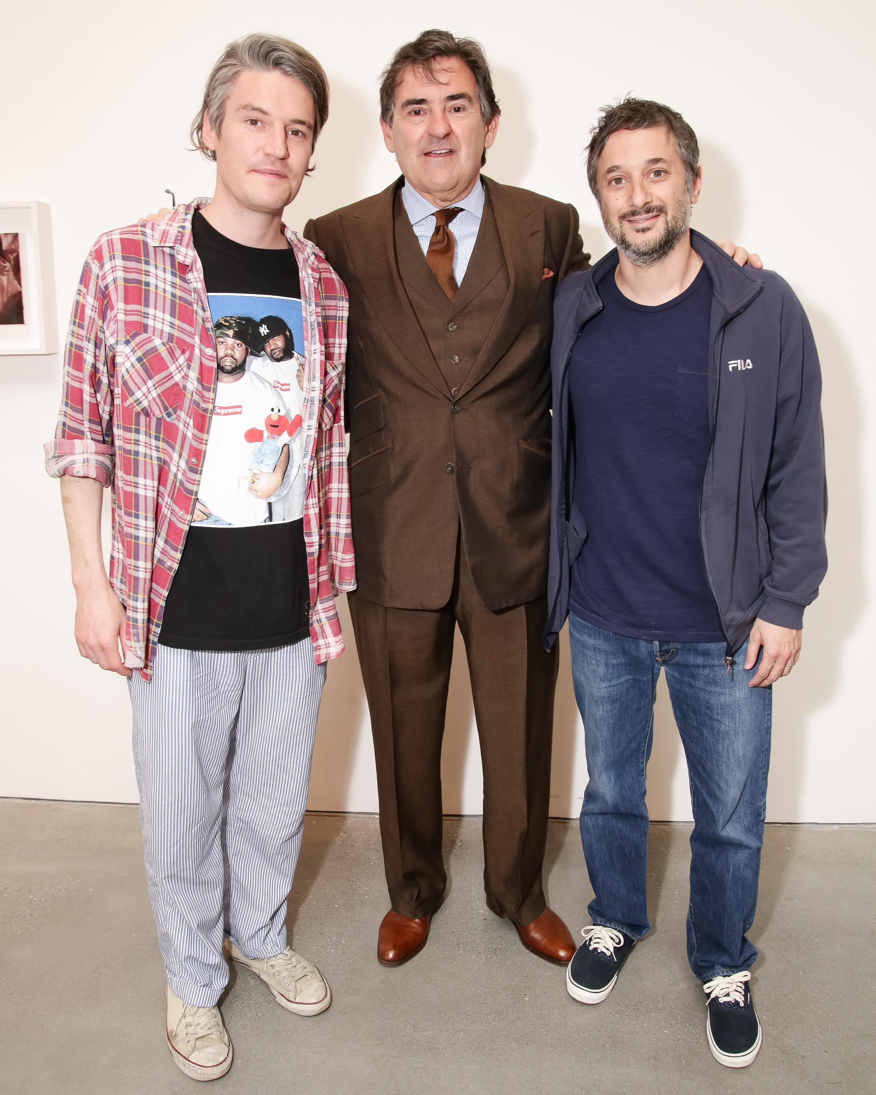 Nate Lowman, Peter M. Brant, Harmony Korine