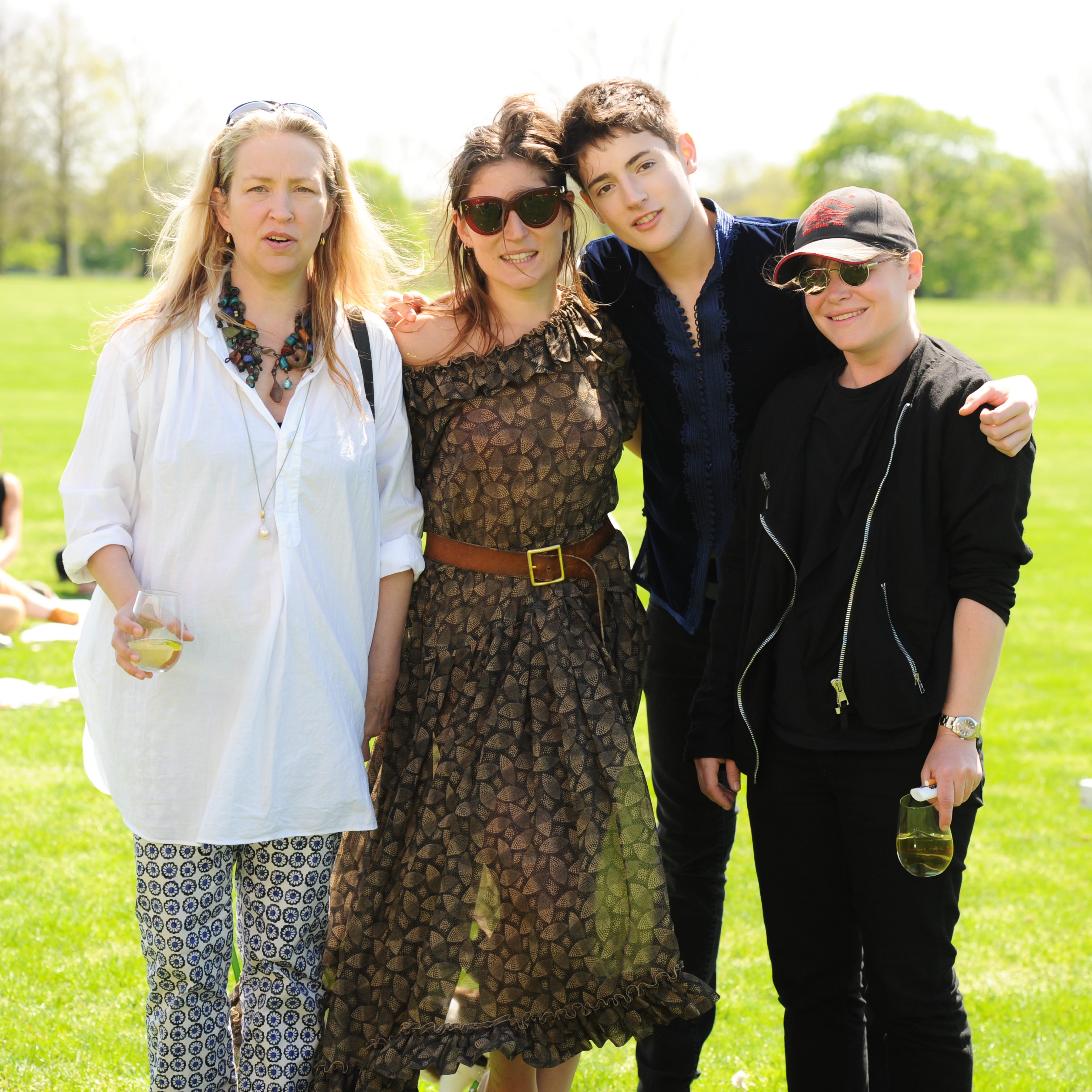 Jessica Craig Martin, Stella Schnabel, Harry Brant, Hanna Liden