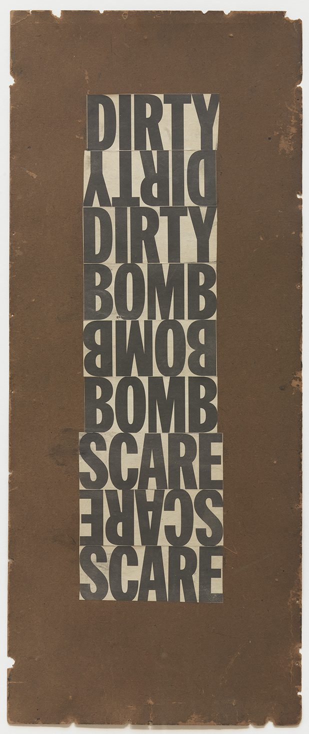 Untitled (Dirty Bomb Scare), 2007