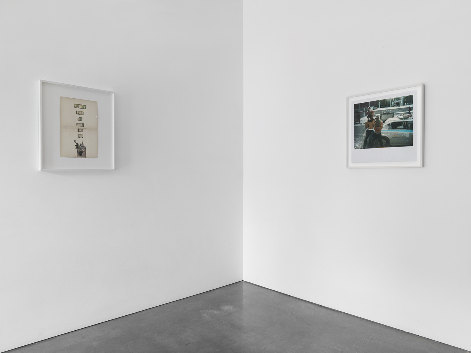 Installation view