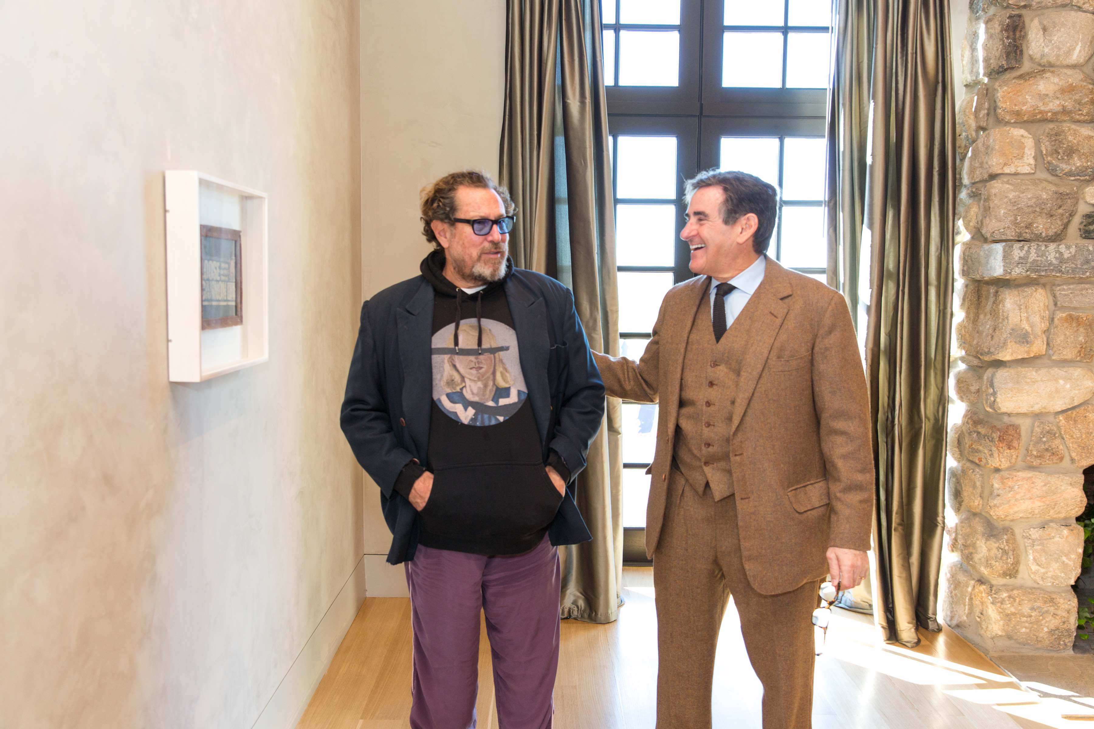 Julian Schnabel, Peter Brant