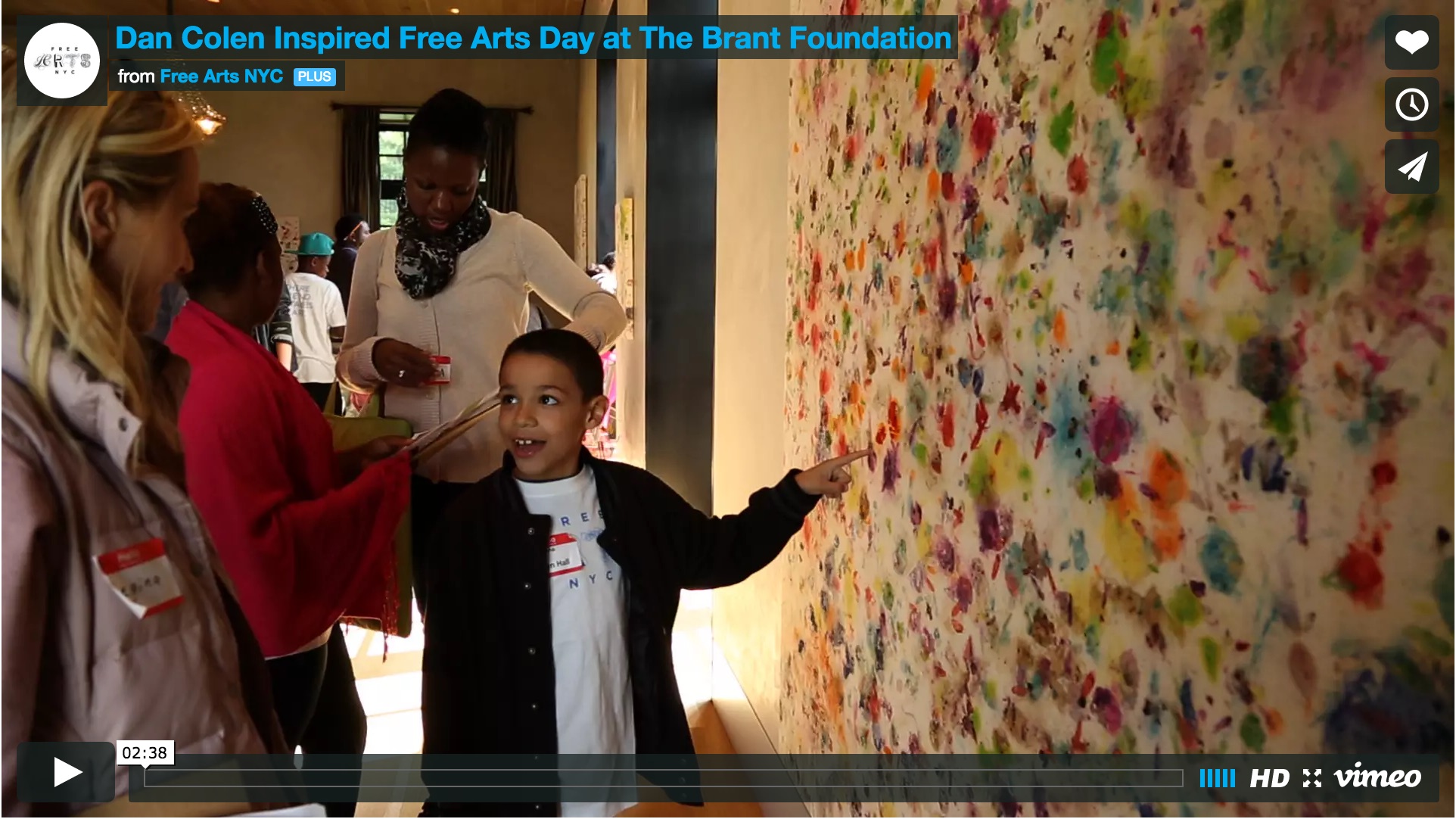 Dan Colen Inspired Free Arts Day at The Brant Foundation