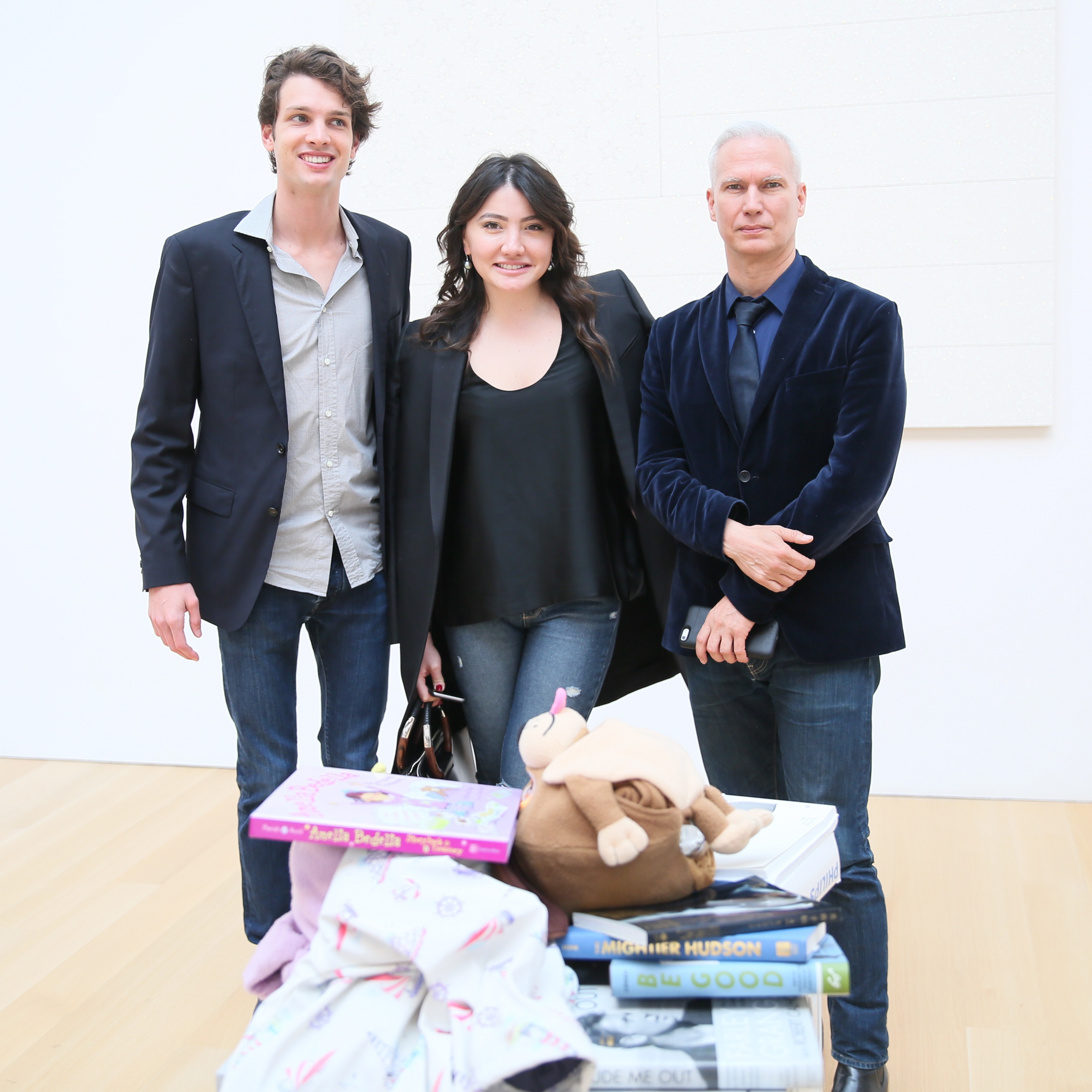 Dylan Brant, Dayana Tamendarova, Klaus Biesenbach