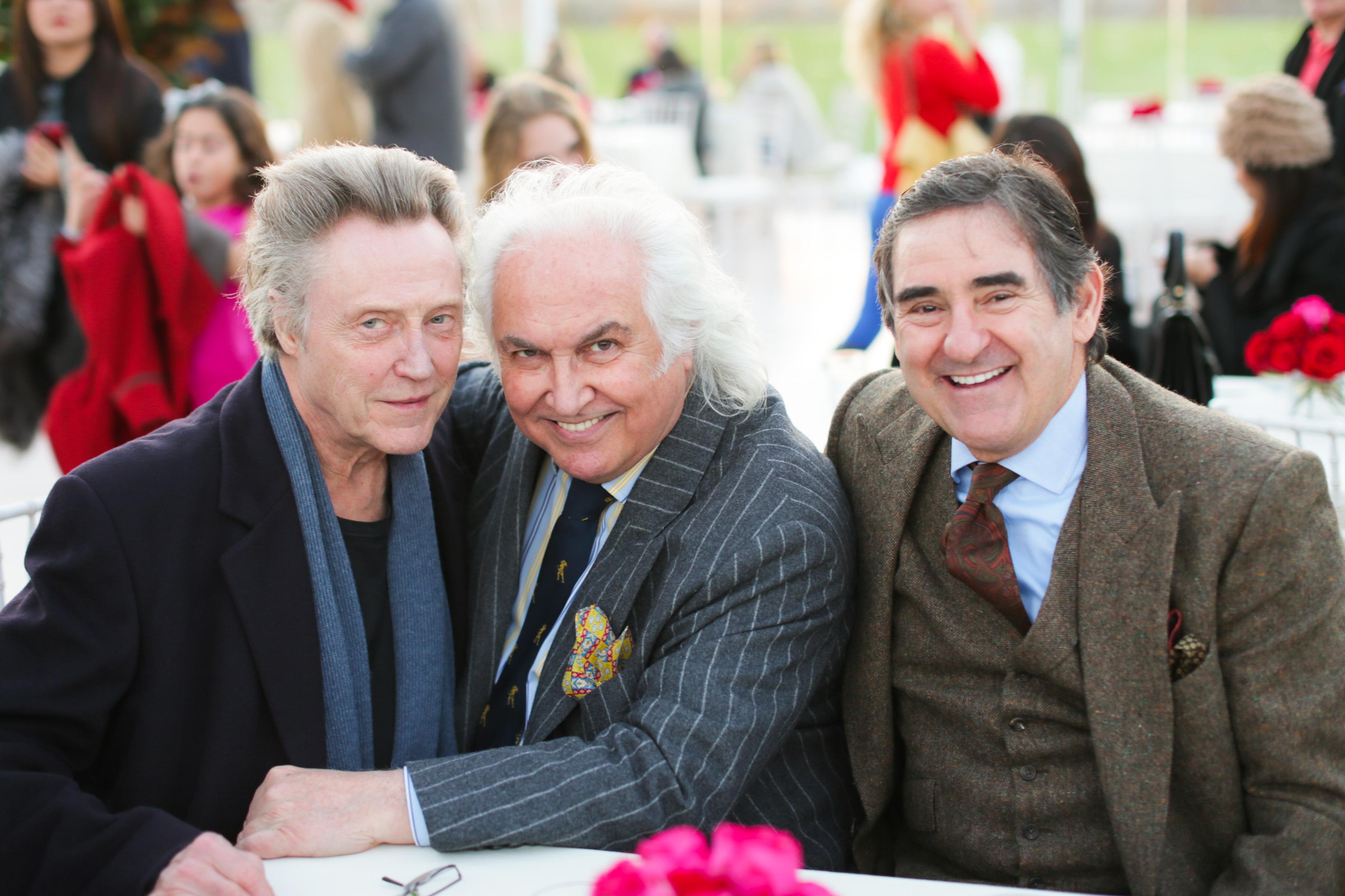 Christopher Walken, Tony Shafrazi, Peter Brant