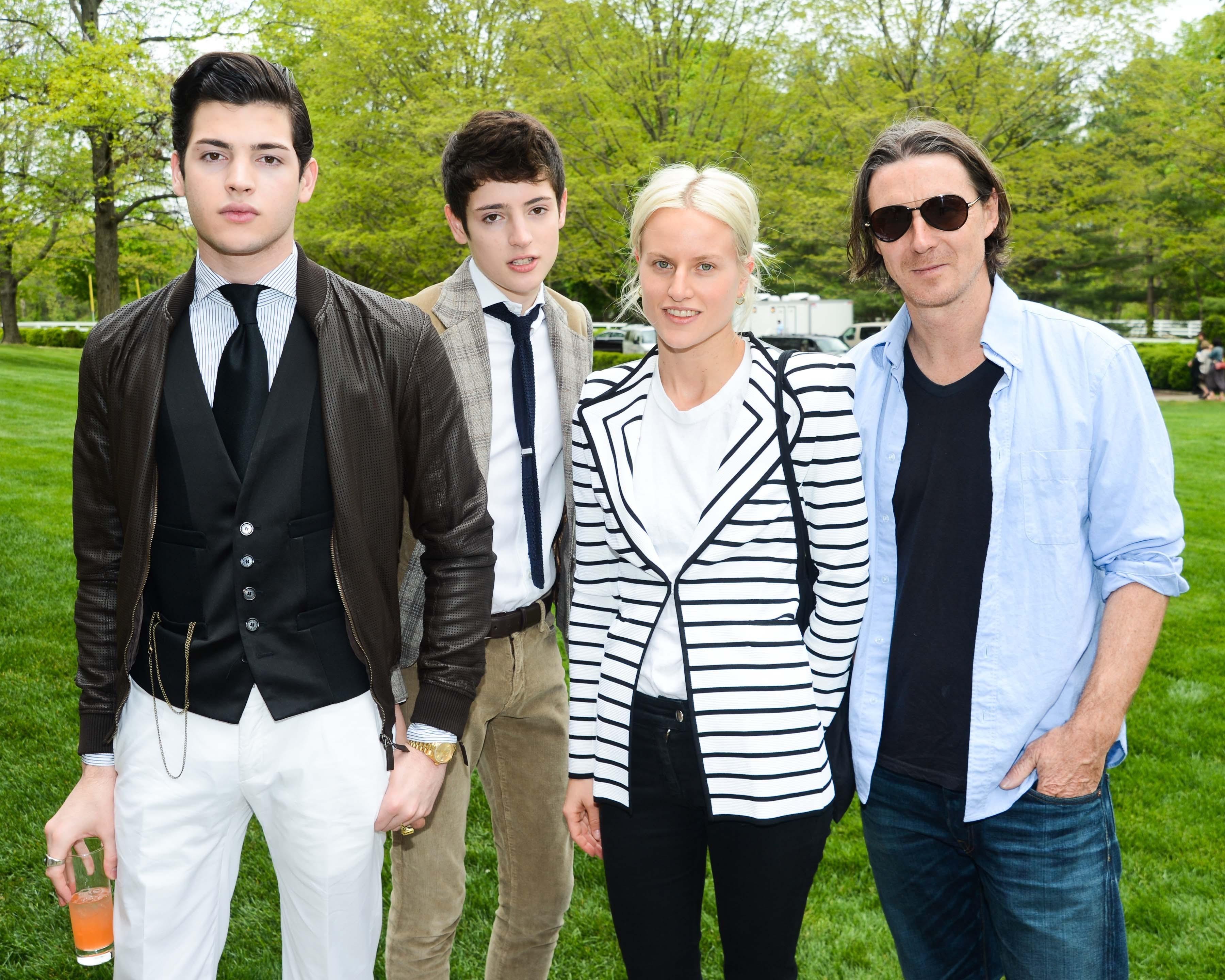 Peter Brant, Harry Brant, Olympia Scarry, Neville Wakefield