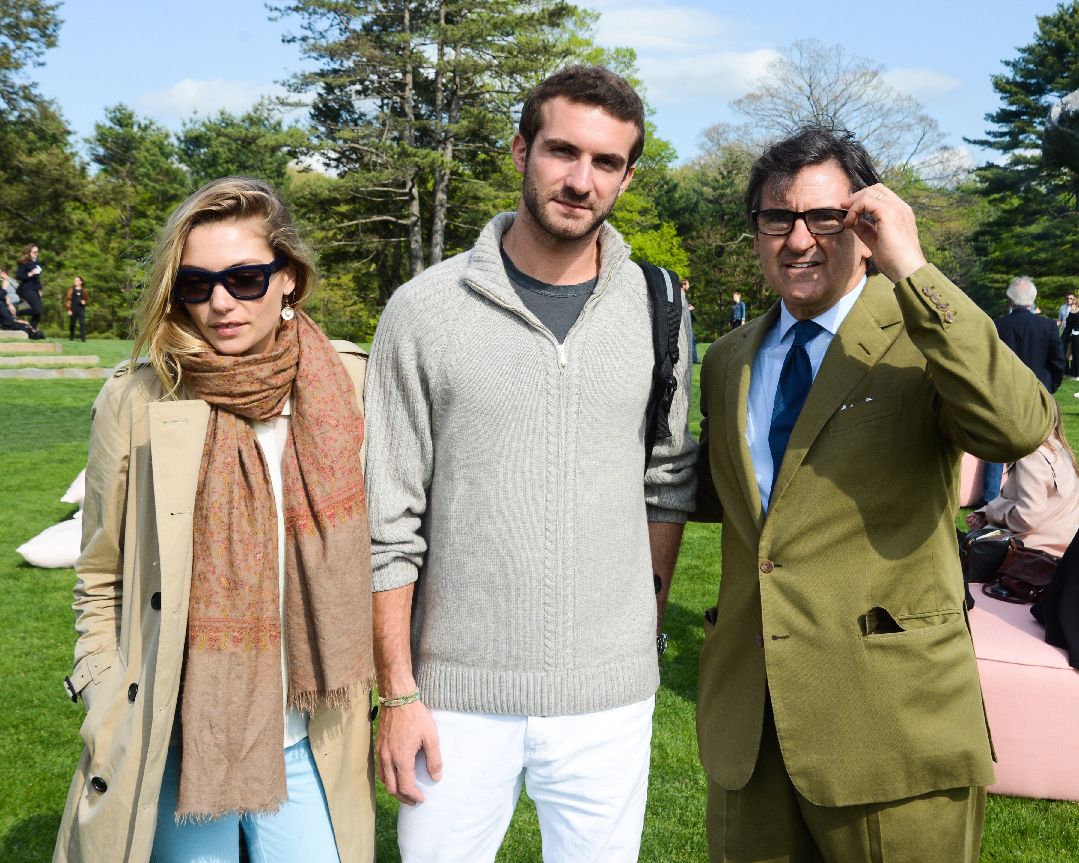 Jessica Hart, Stavros Niarchos, Peter Brant