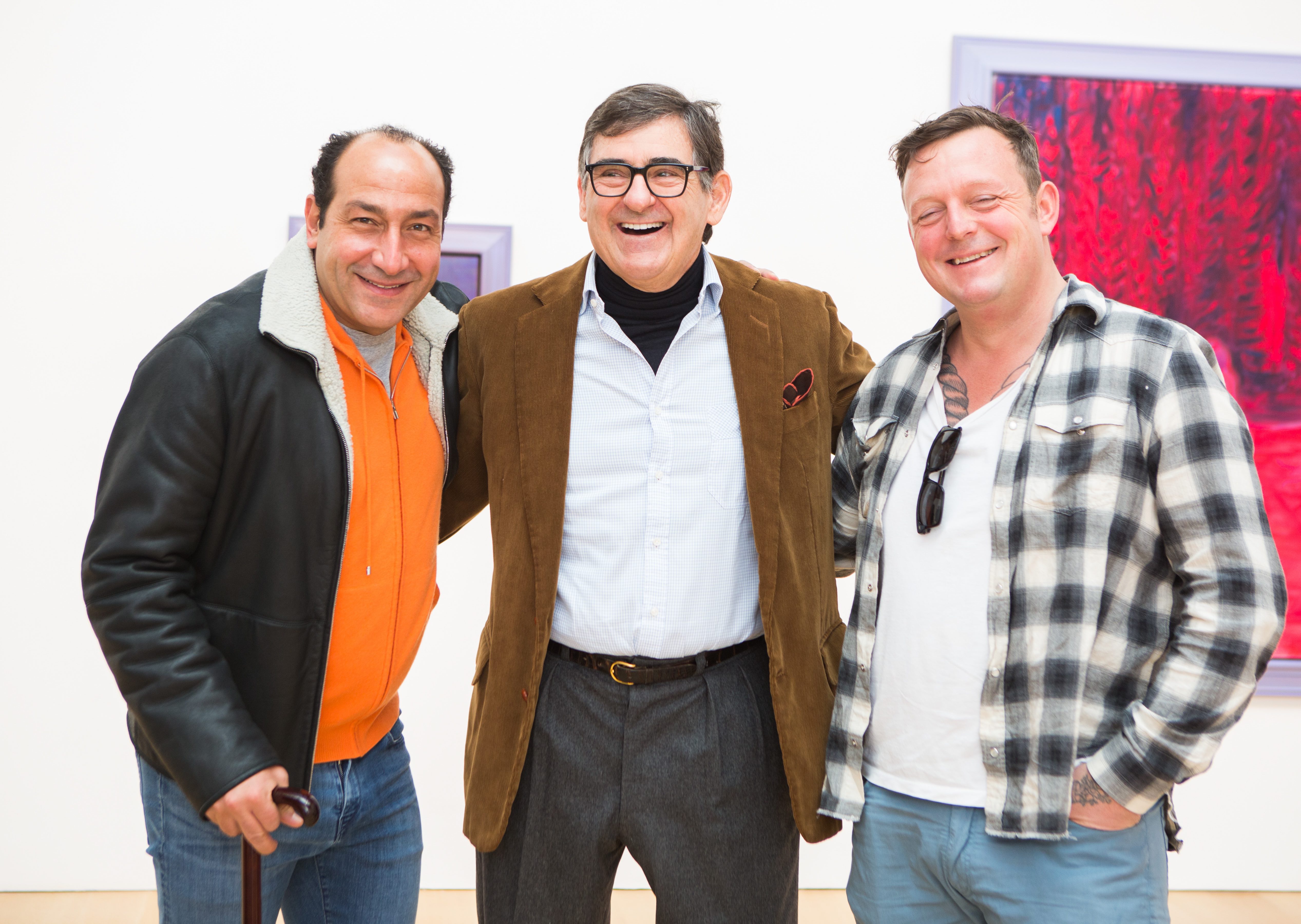 Alberto Mugrabi, Peter Brant, Urs Fischer