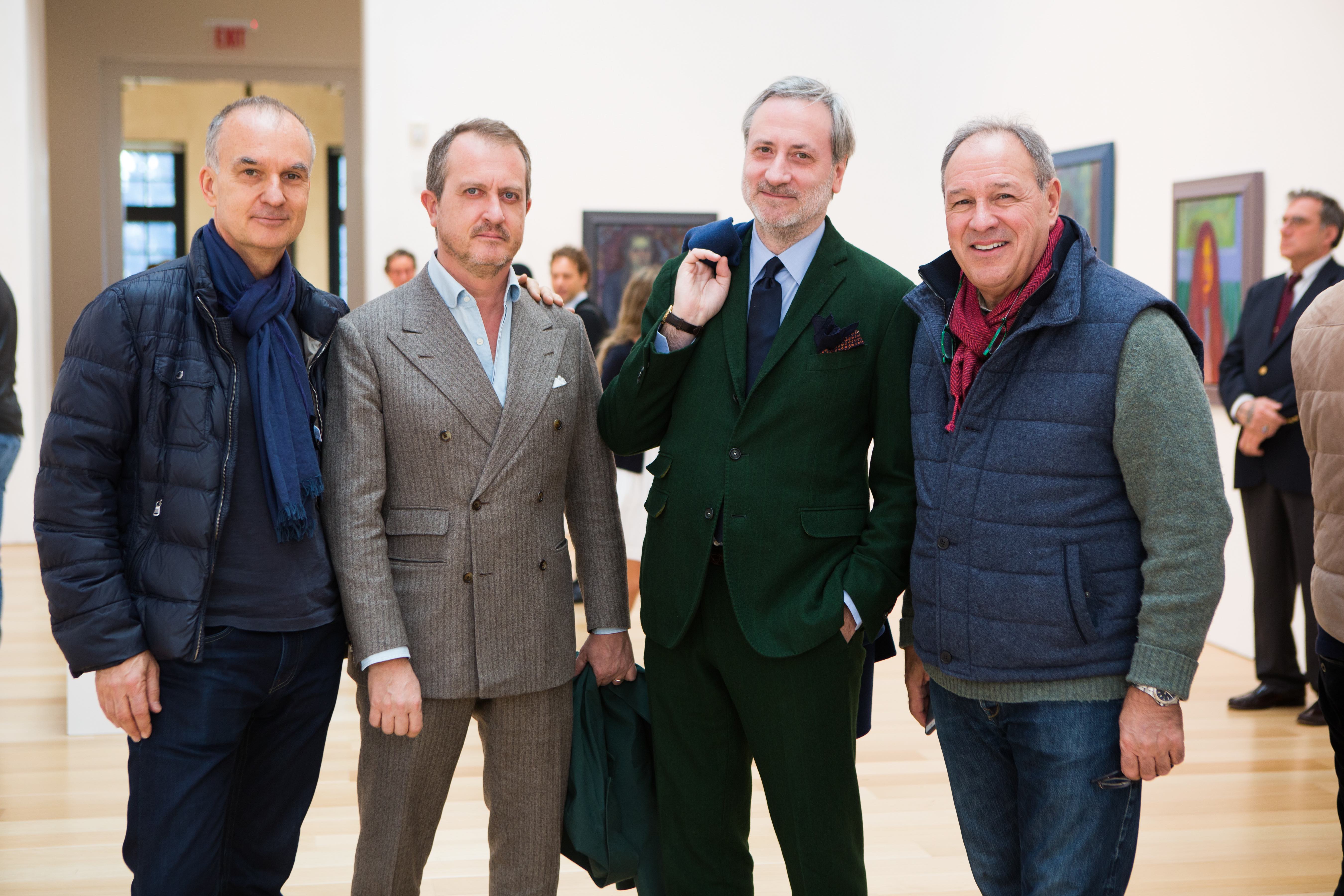 Lawrence Luhring, Franco Noero, Pierpaolo Falone, Roland Augustine