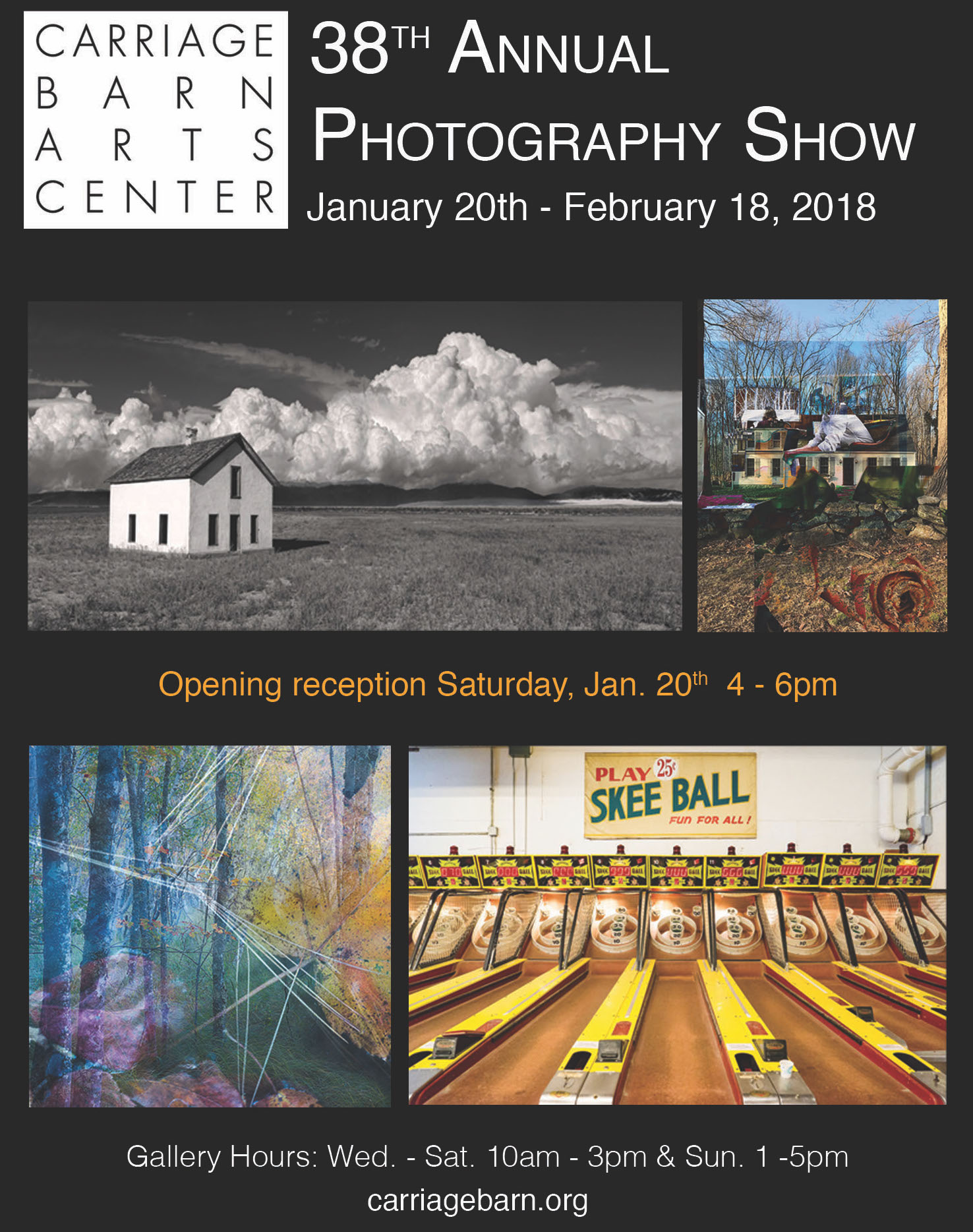 Carriage Barn’s 38th Annual Photography Show