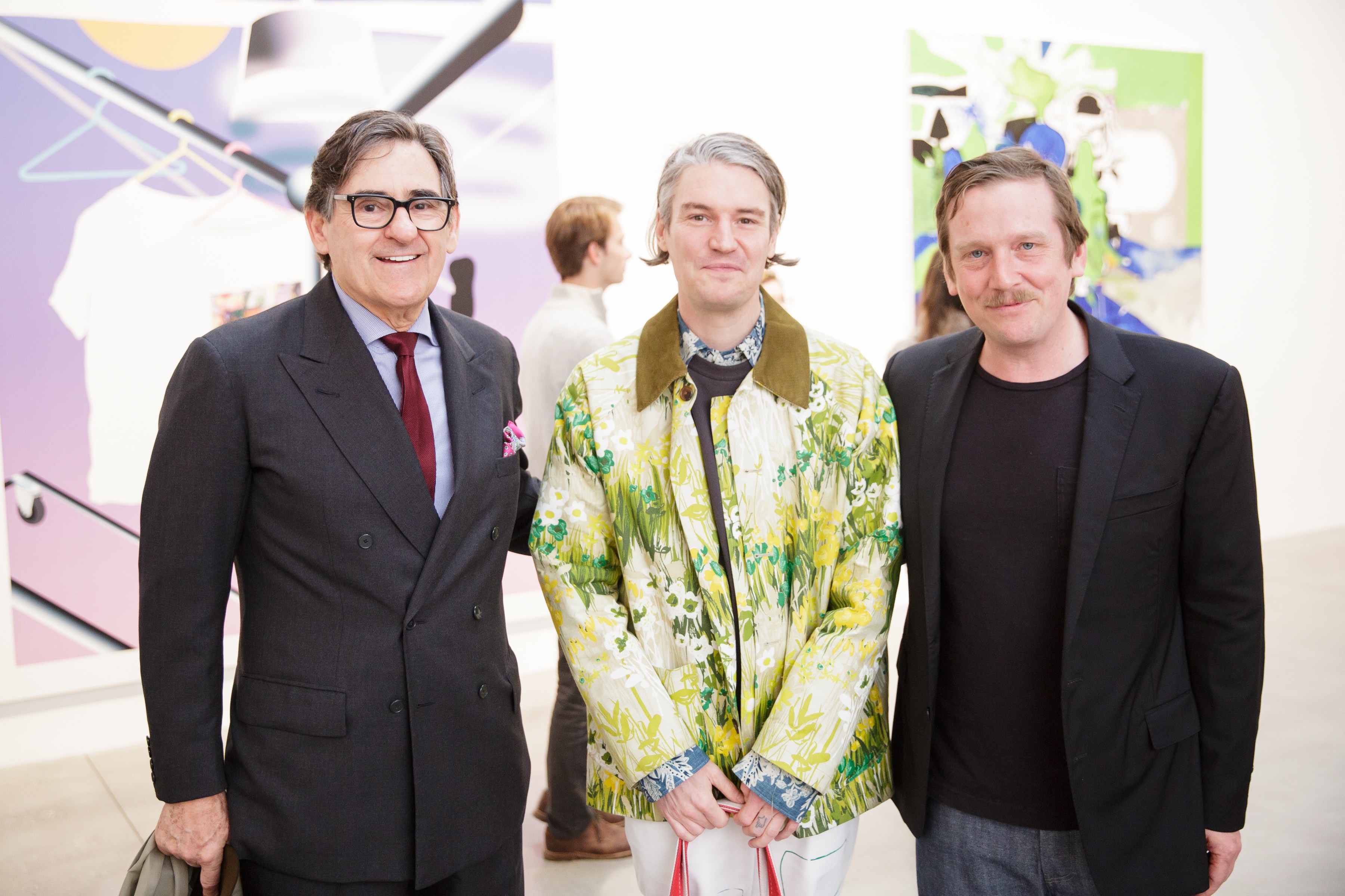 Nate Lowman, Peter Brant, Joe Bradley