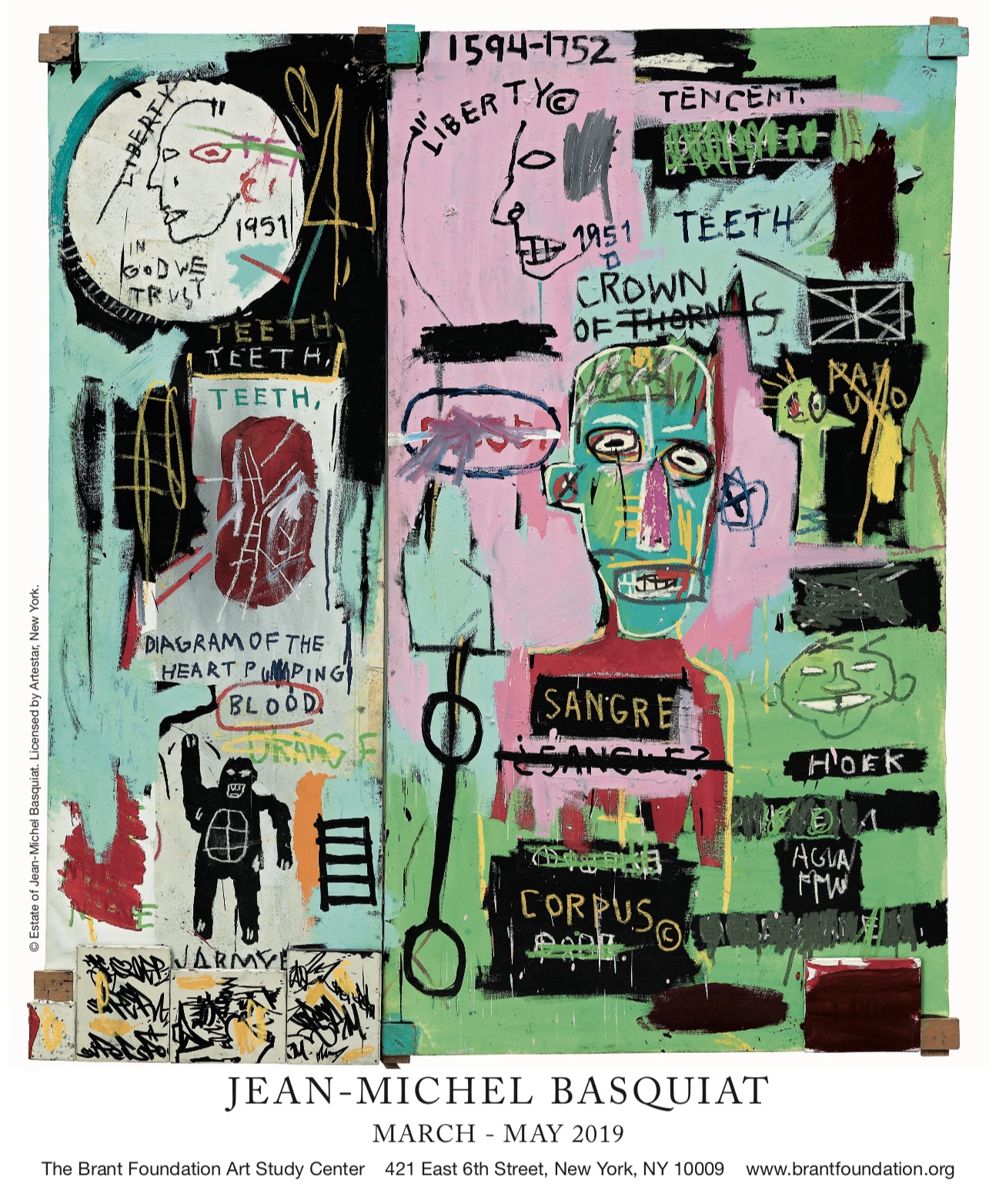 Basquiat exhibition at The Brant Foundation New York