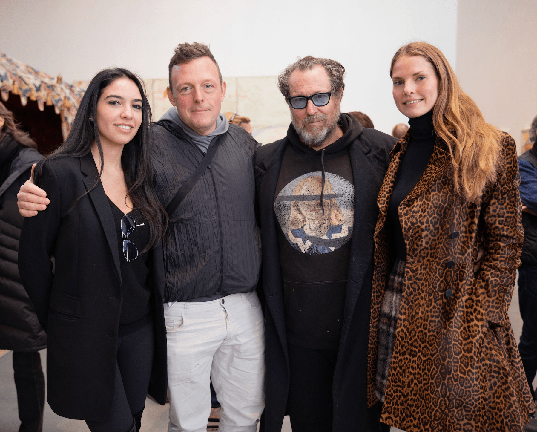 Urs Fischer, Julian Schnabel, Louise Kugelberg
