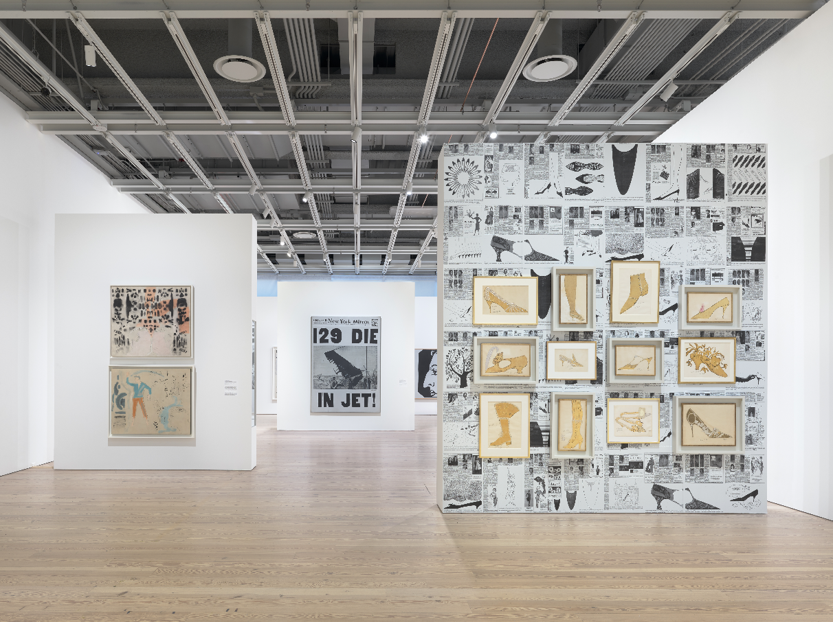 Installation view of Andy Warhol – From A to B and Back Again (Whitney Museum of American Art, New York, November 12, 2018-March 31, 2019). 