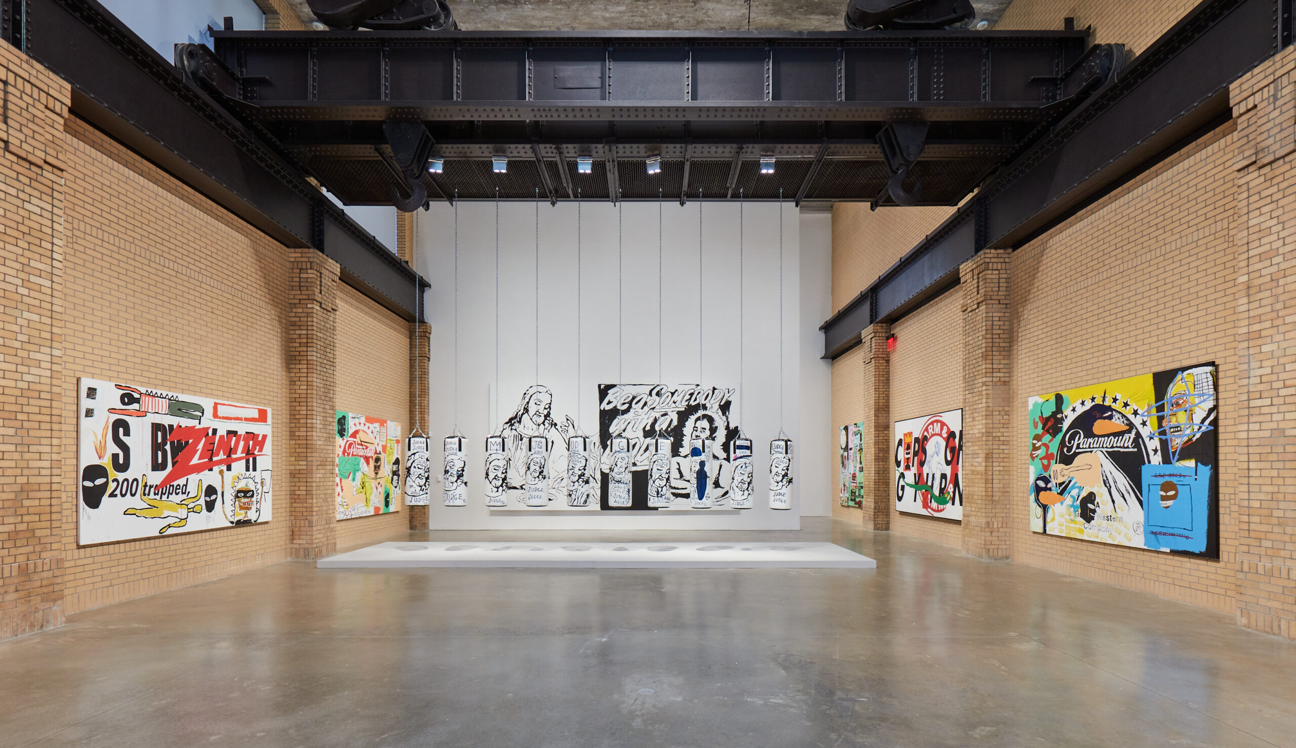 Installation view at The Brant Foundation New York