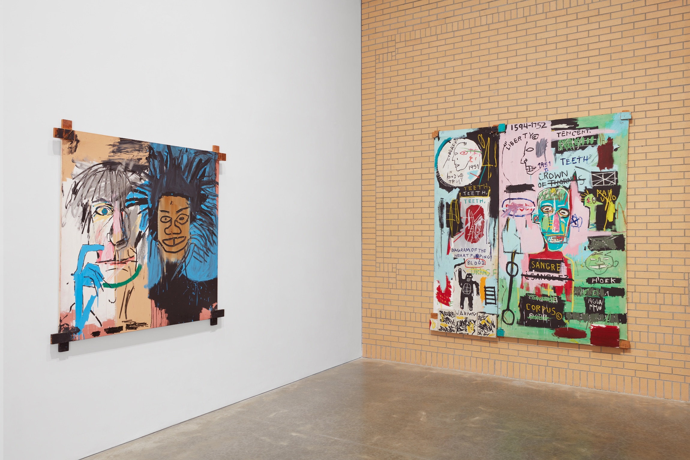 Installation view at The Brant Foundation New York