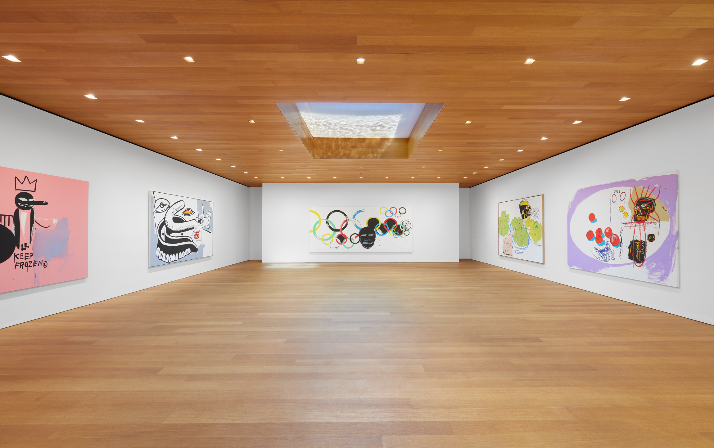 Installation view at The Brant Foundation New York