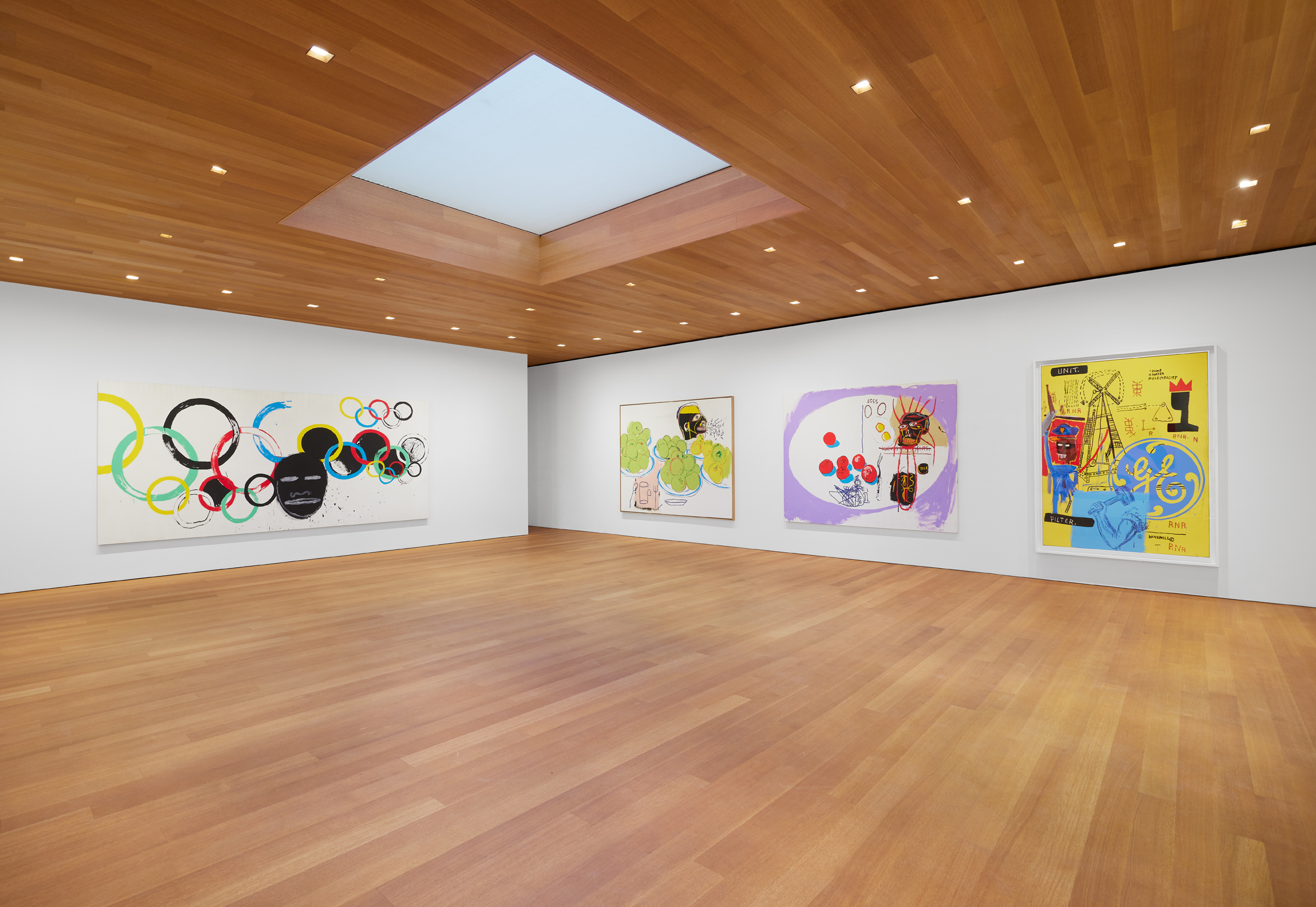 Installation view at The Brant Foundation New York