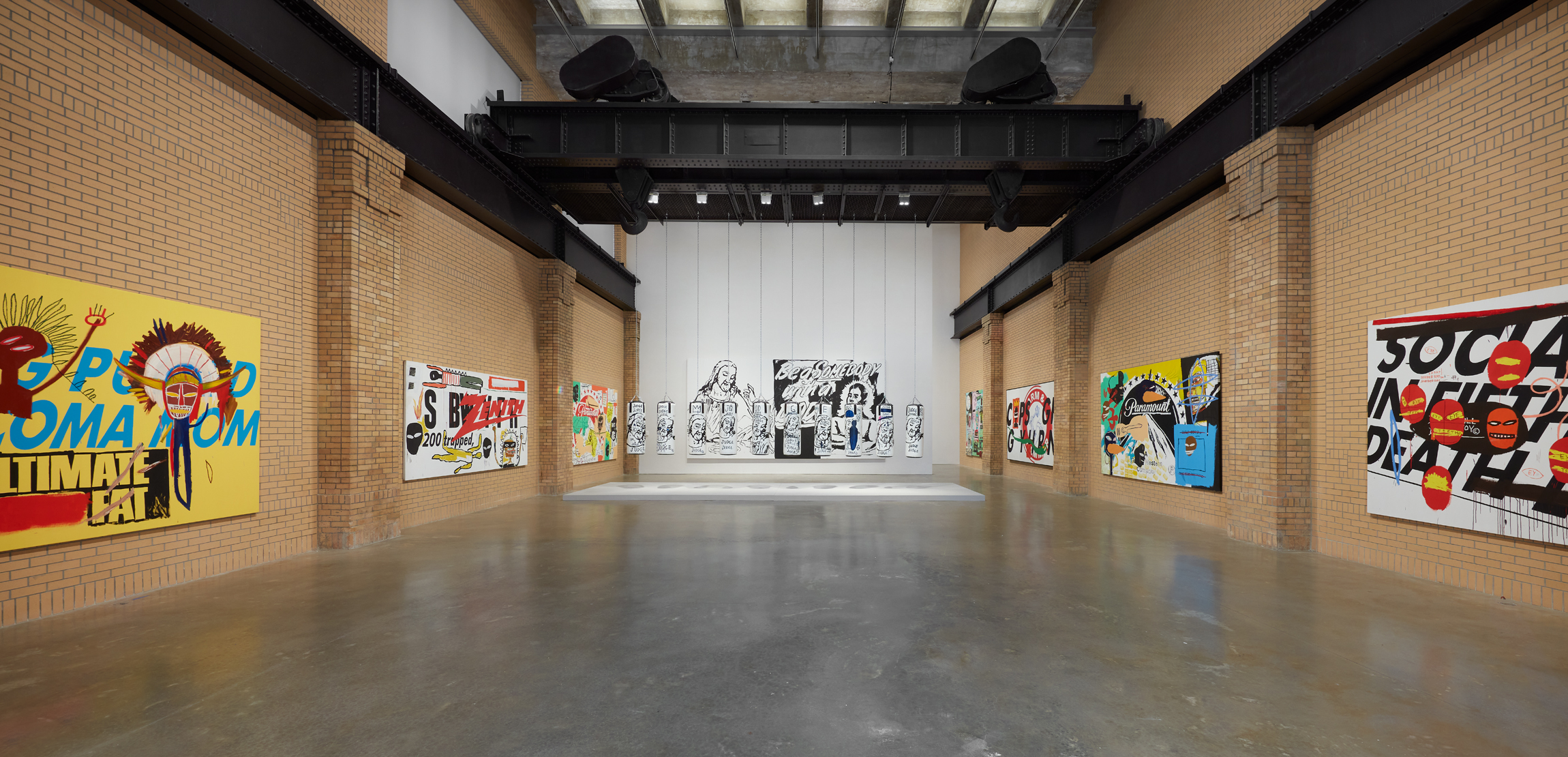 Installation view at The Brant Foundation New York