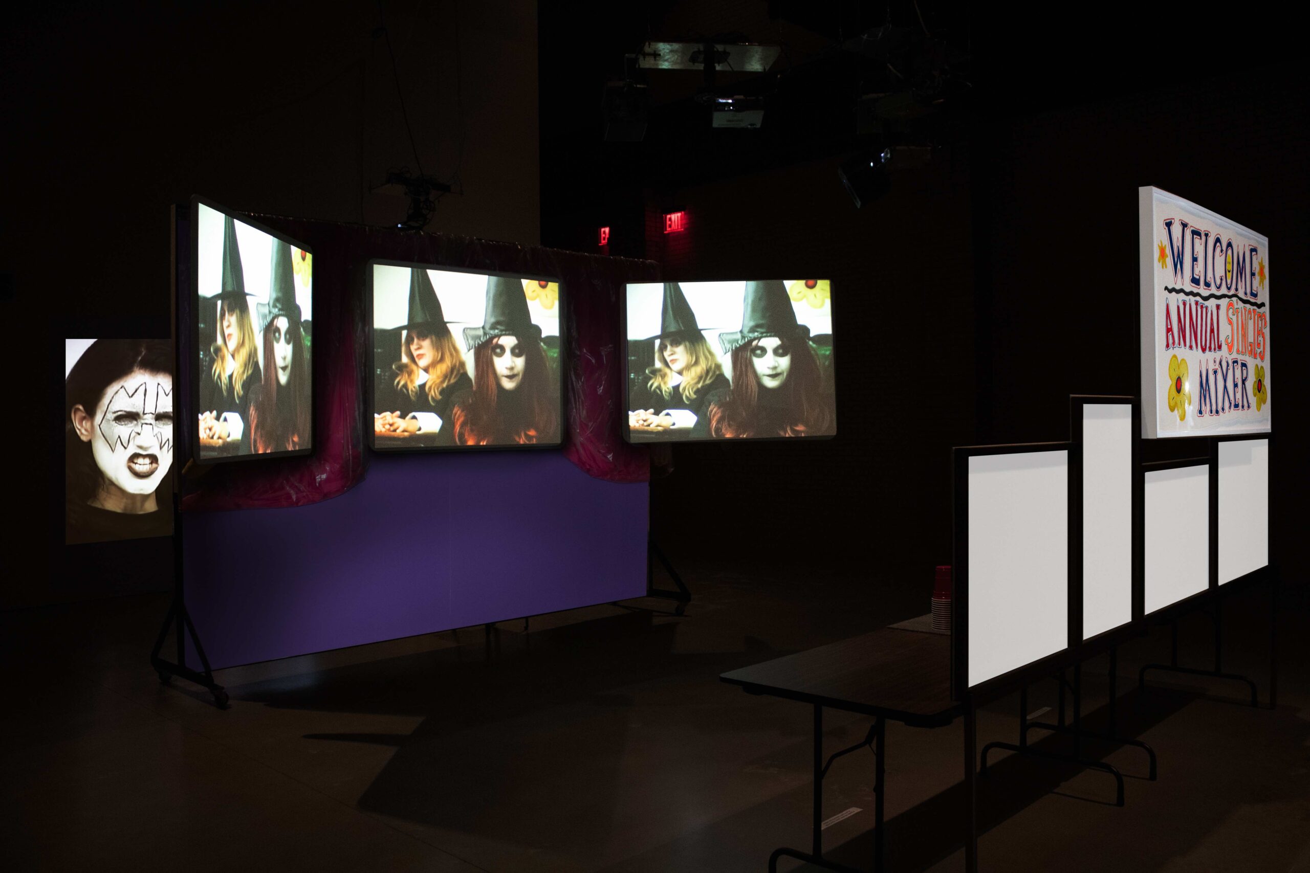 Singles' Mixer, Installation view