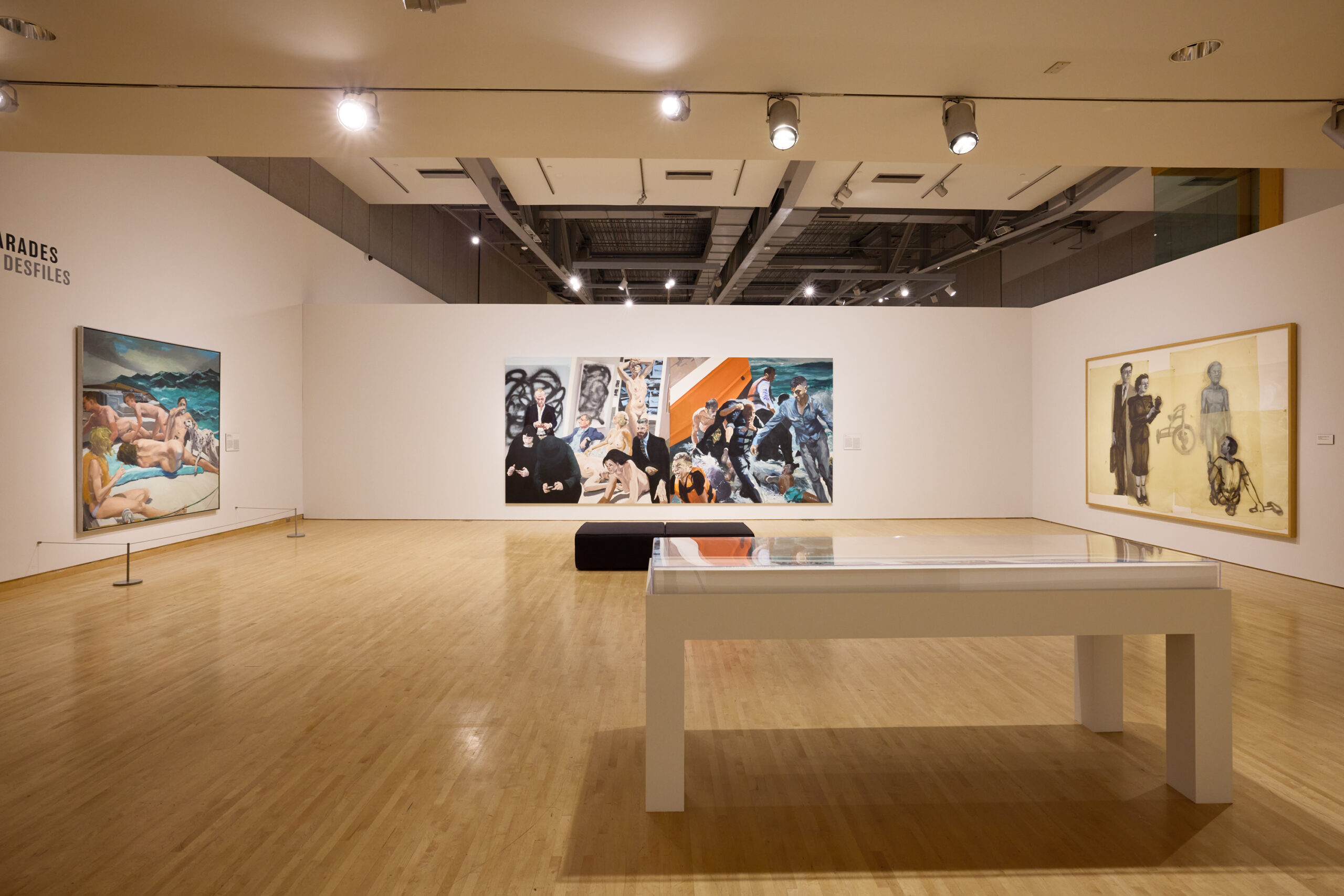 Installation view of Eric Fischl: Stories Told, 2025. Phoenix Art Museum. Goodworks, Photo: Brandon Sullivan