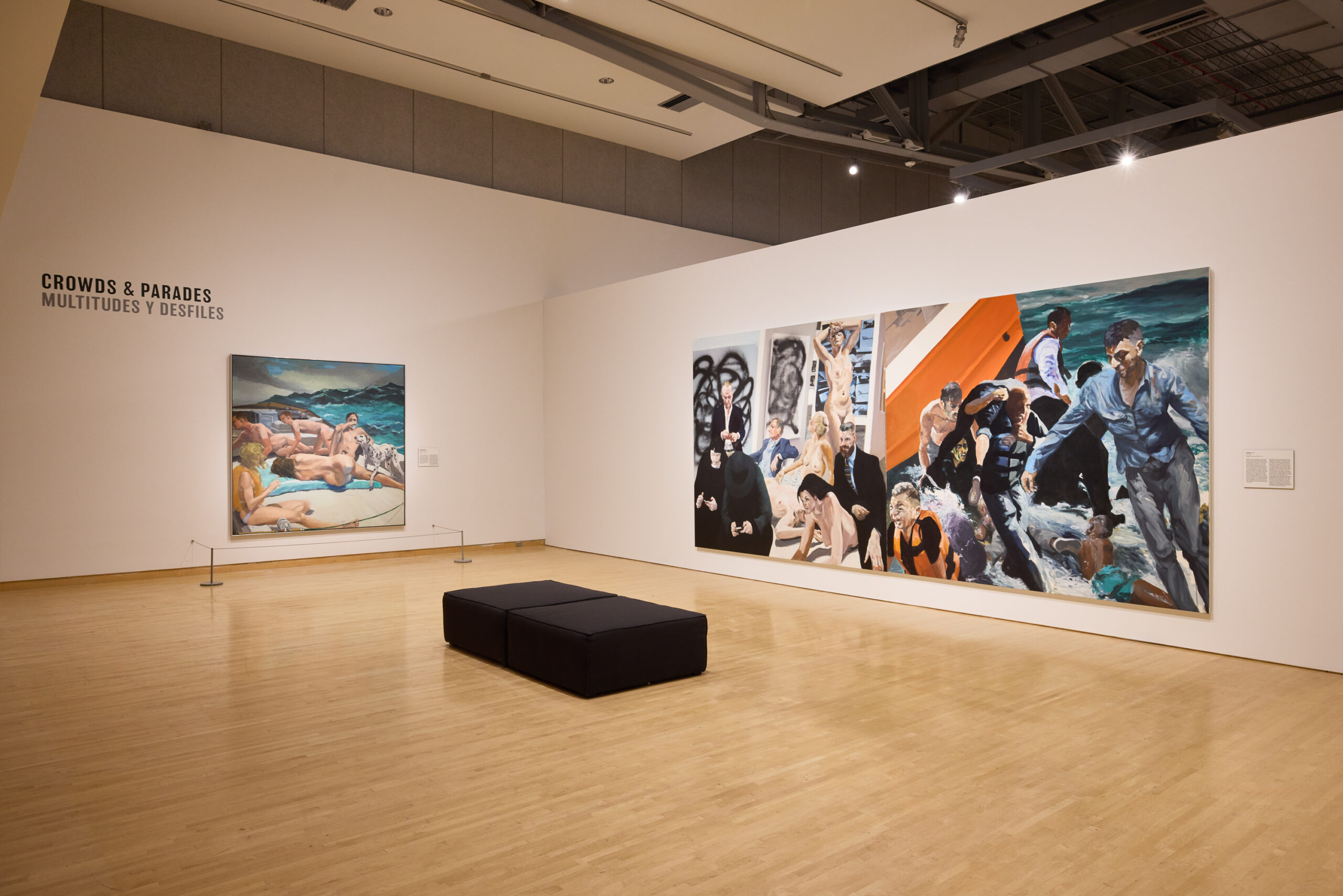 Installation view of Eric Fischl: Stories Told, 2025. Phoenix Art Museum. Goodworks, Photo: Brandon Sullivan